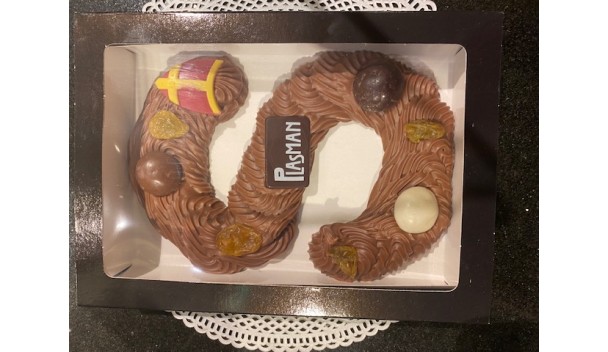 Chocoladeletter  M S P